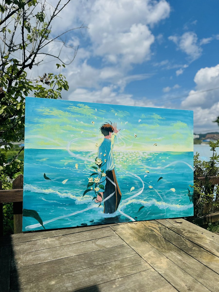 집 밖 마당안 원화 전시회 🎨