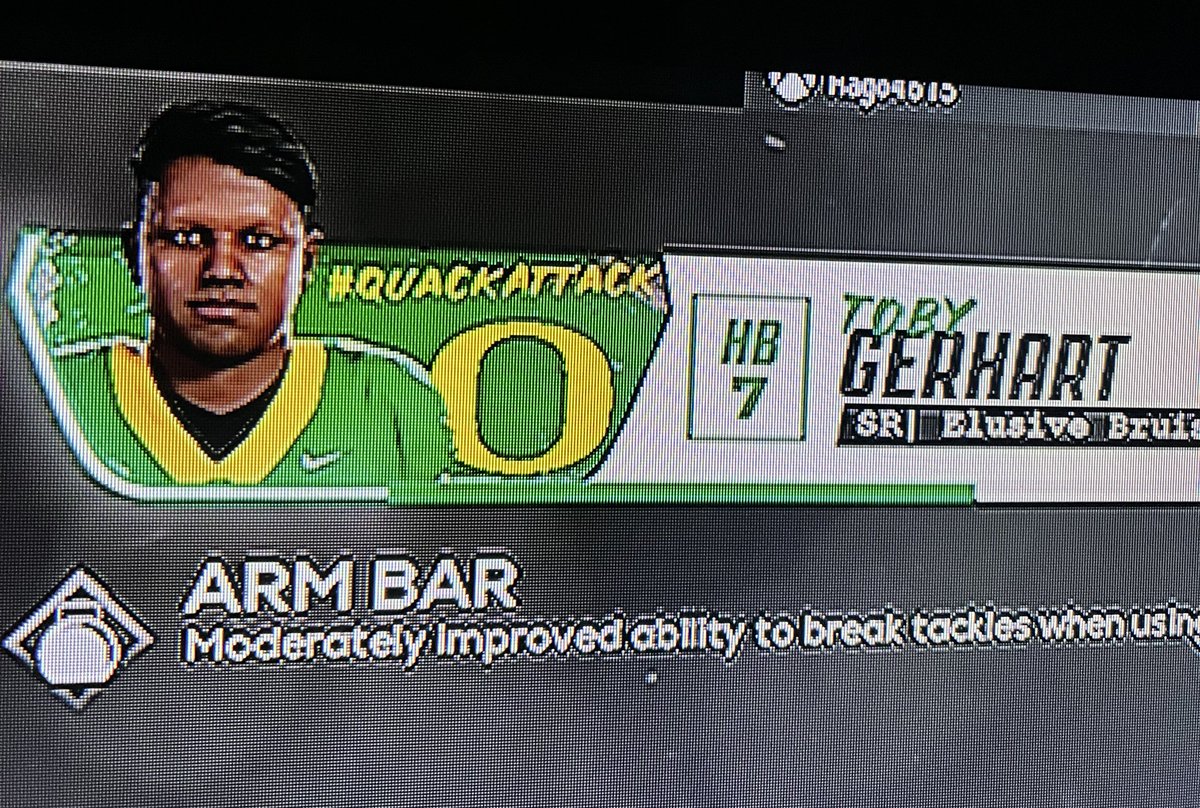 JMann_ (@jmannstakes) on Twitter photo Toby Gerhart looks a little different these days. Great game you guys have <a href="/EASPORTS_CUT/">CFB Ultimate Team</a>! Toby Gerhart looks a little different these days. Great game you guys have <a href="/EASPORTS_CUT/">CFB Ultimate Team</a>!
