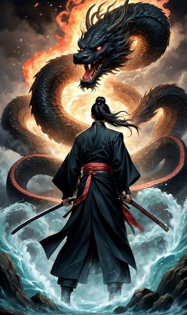 “El verdadero coraje no es la ausencia de miedo, sino la voluntad de enfrentarlo y superarlo”. 🌌🔥🐉✨

— Yamamoto Tsunetomo ✍️

#Pensamiento