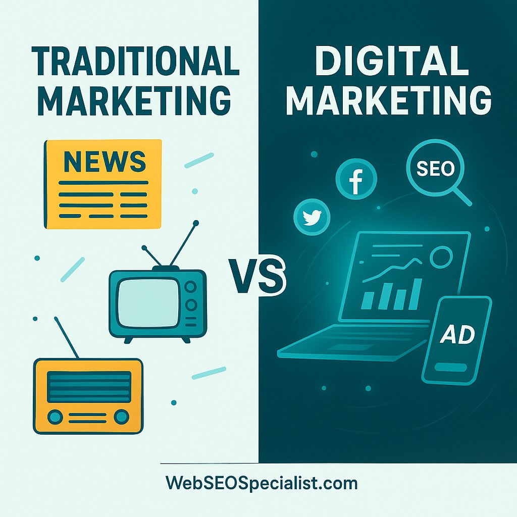 webseospecialis's tweet image. 💡Traditional vs Digital Marketing 🤔
Which one actually works in 2025? 🚀
#DigitalMarketing #MarketingStrategy #MarketingTips #TraditionalVsDigital #Marketing2025 #OnlineBusiness #SEO #SocialMediaMarketing #BrandGrowth #ContentMarketing #MarketingForBusiness #WebSEOSpecialist