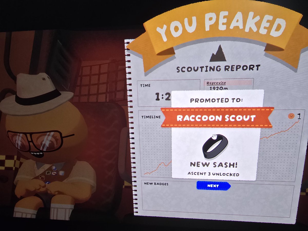 Reprevise's tweet image. I have beaten PEAK 3 times so far and there are still 5 more difficulties to go through...