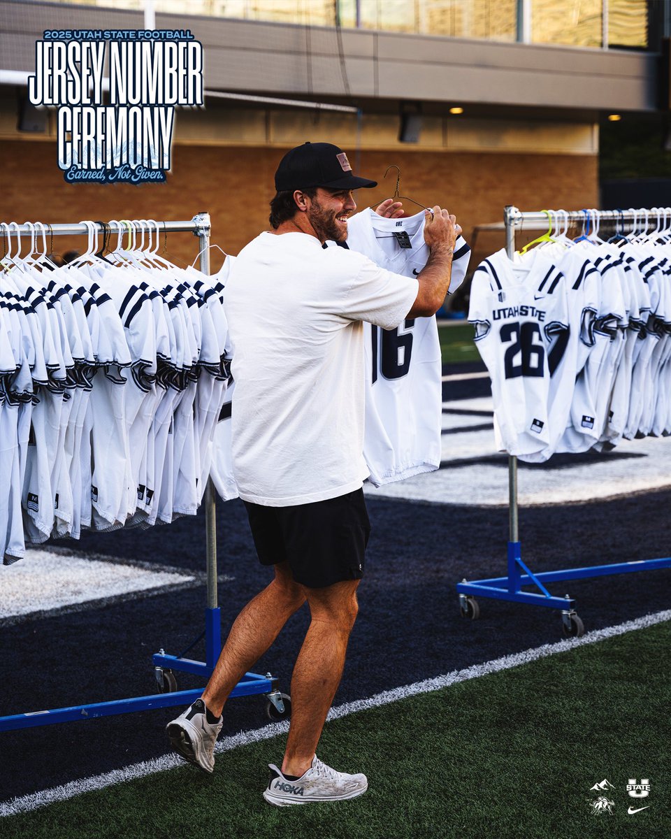 USU Football (@usufootball) on Twitter photo The first Aggie to EARN and choose their Jersey Number this year is none other than <a href="/bryson_barnes10/">Bryson Barnes</a>! 1️⃣6️⃣
#AggiesAllTheWay The first Aggie to EARN and choose their Jersey Number this year is none other than <a href="/bryson_barnes10/">Bryson Barnes</a>! 1️⃣6️⃣
#AggiesAllTheWay