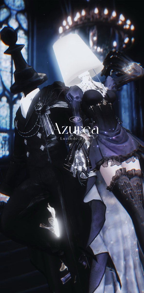 9Ry2b's tweet photo. Shall  we dance♟💡

#アズレア異形頭事典 https://t.co/UaaoQSZy0r
