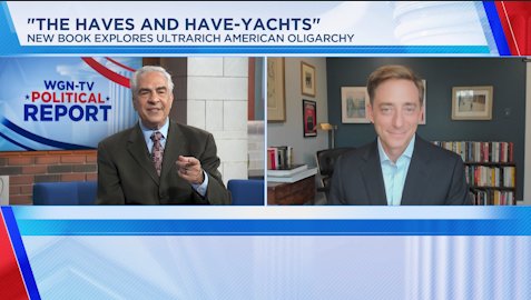 Paul M. Lisnek (@paullisnek) on Twitter photo Sunday morning at 9:00 a.m :WGN-TV Political Report guests: IL AG <a href="/KwameRaoul/">Kwame Raoul</a> on federalization of National Guard; author <a href="/EvanOsnoslv/">Evan Osnos</a> Evan Osnos on the ultra rich and their mega yachts asking how does it apply in illinois? Ch. 9 /live stream at wgntv.com/live Sunday morning at 9:00 a.m :WGN-TV Political Report guests: IL AG <a href="/KwameRaoul/">Kwame Raoul</a> on federalization of National Guard; author <a href="/EvanOsnoslv/">Evan Osnos</a> Evan Osnos on the ultra rich and their mega yachts asking how does it apply in illinois? Ch. 9 /live stream at wgntv.com/live