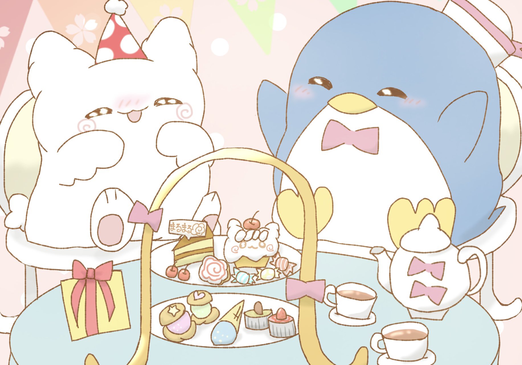 アメキャラおすそ分けファイル♡スタバコテンコテン増し増し限定1セットꈍ .̮ ꈍ スケーター 抗菌ふわっとタイトランチボックス 小判型 360ml