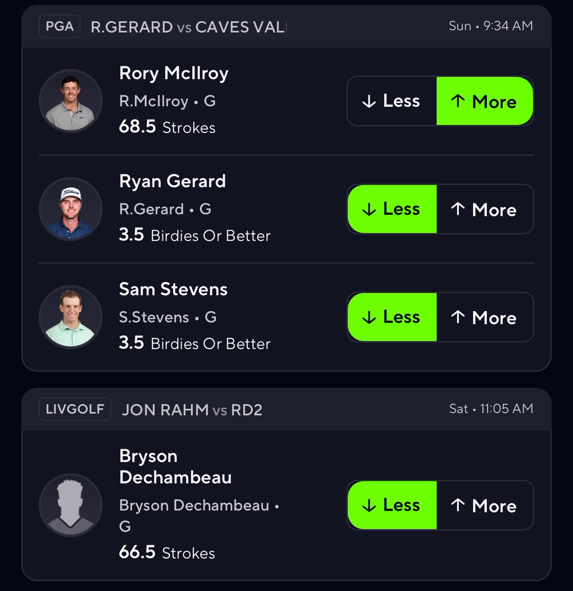 PropGeekZeke's tweet image. Sunday Surgery (pt 2) ⛳️👨🏻‍⚕️