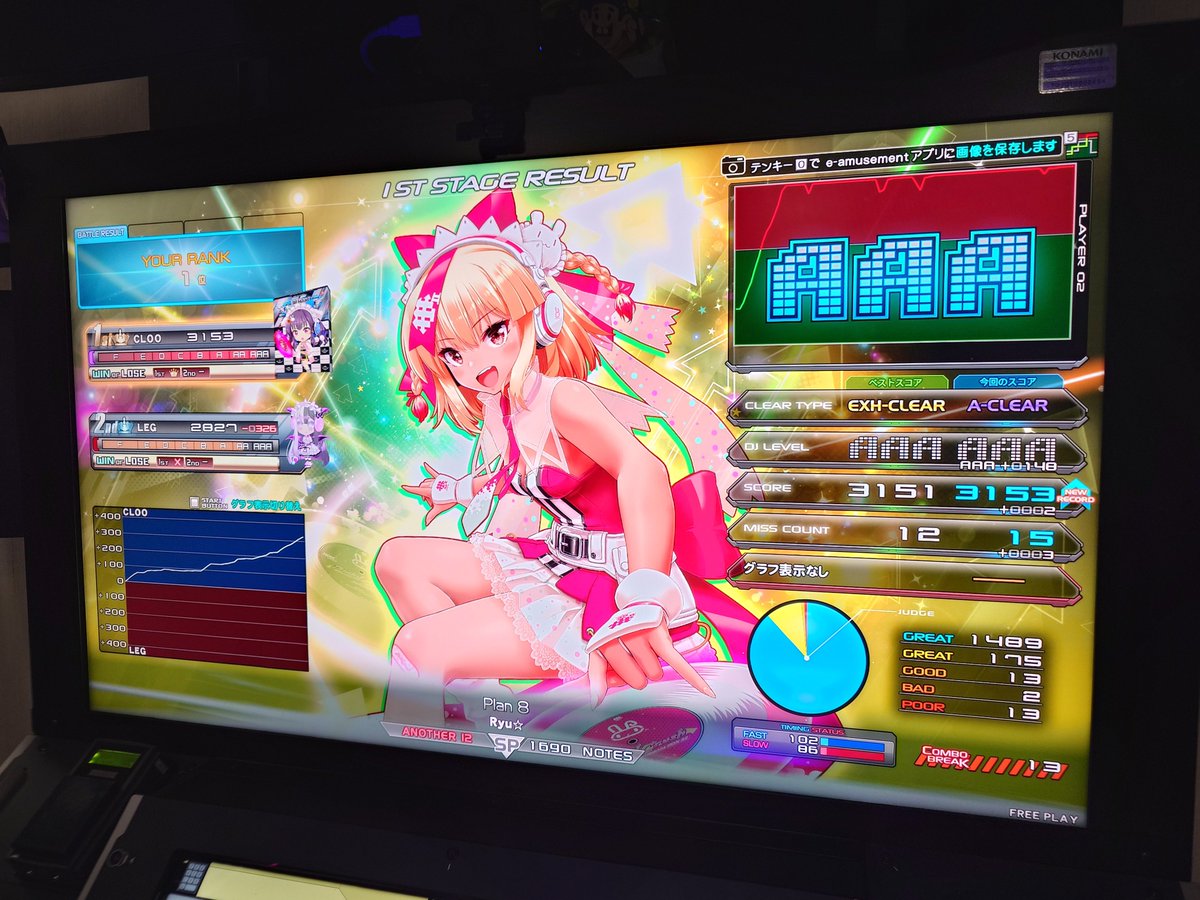 cloo_iidx's tweet photo. みんなお疲れ様でした https://t.co/Z6yvO8b6H9