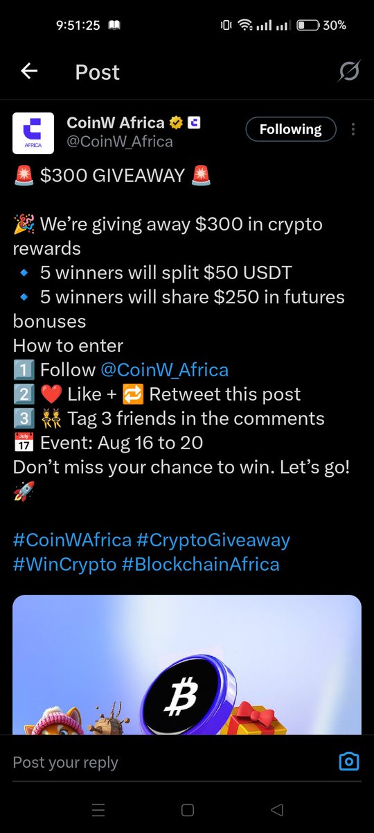 keyar6812's tweet photo. @CoinW_Africa Done
@akramrony29 
@MAarafat71 
@0xHabitNetwork 
UID :3680846 https://t.co/nzpgzJdLhC
