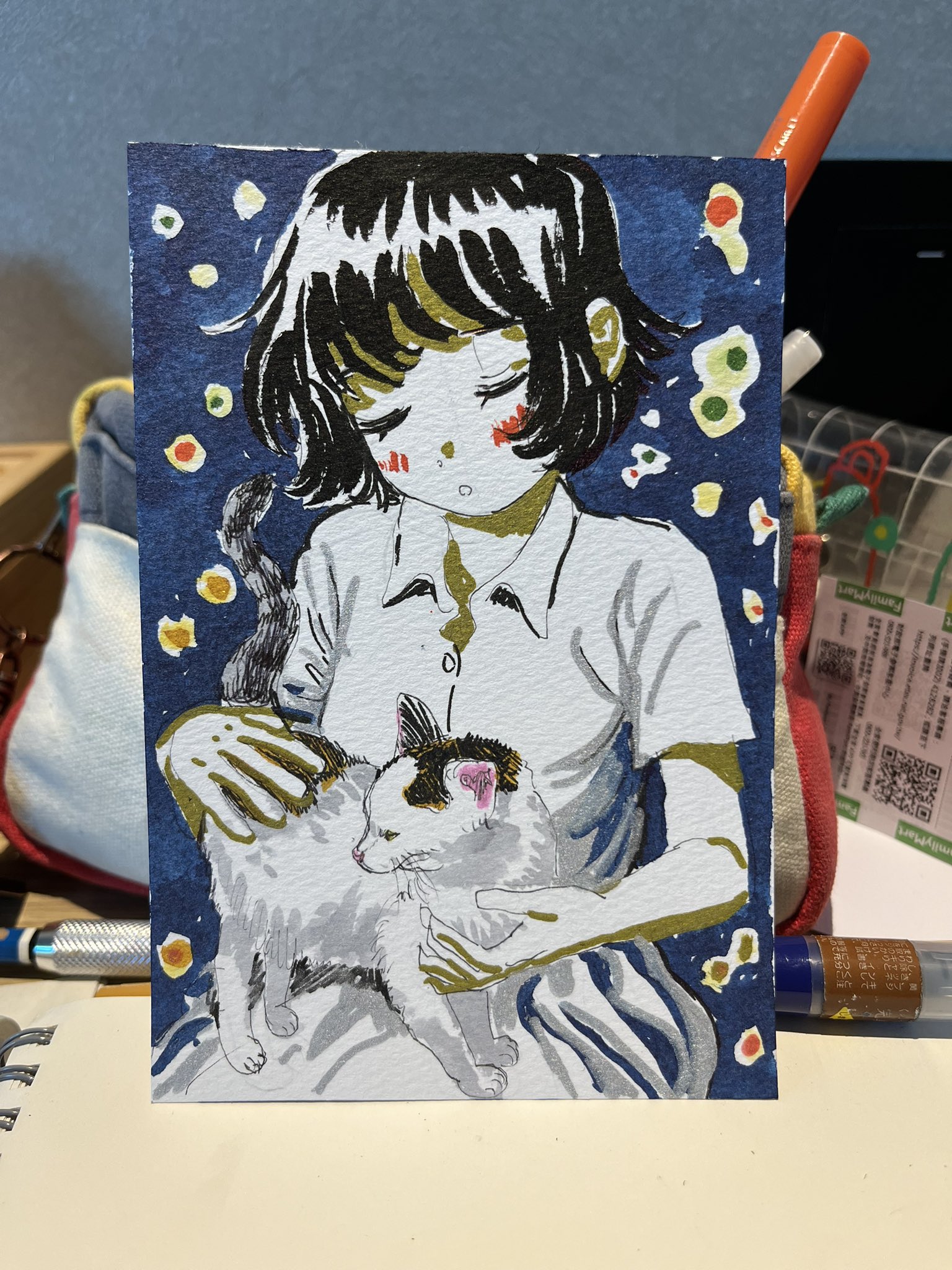 みなはむ　原画　一点もの　unique みなはむ on X: 