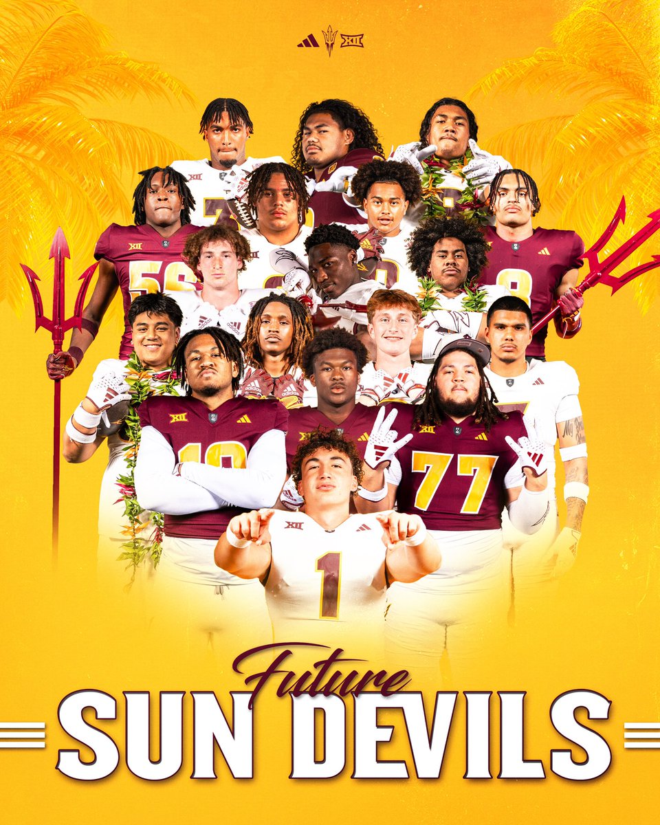 🚨Ronald Derrick III🚨 (@ro_derrrick92) on Twitter photo History in the Making‼️ <a href="/ASUFootball/">Sun Devil Football</a> <a href="/KennyDillingham/">Coach Dillingham</a> <a href="/Coach_Diron/">Diron Reynolds</a> <a href="/IWSunDevils/">Isaiah “Zek’’Williams</a> #ForksUp History in the Making‼️ <a href="/ASUFootball/">Sun Devil Football</a> <a href="/KennyDillingham/">Coach Dillingham</a> <a href="/Coach_Diron/">Diron Reynolds</a> <a href="/IWSunDevils/">Isaiah “Zek’’Williams</a> #ForksUp