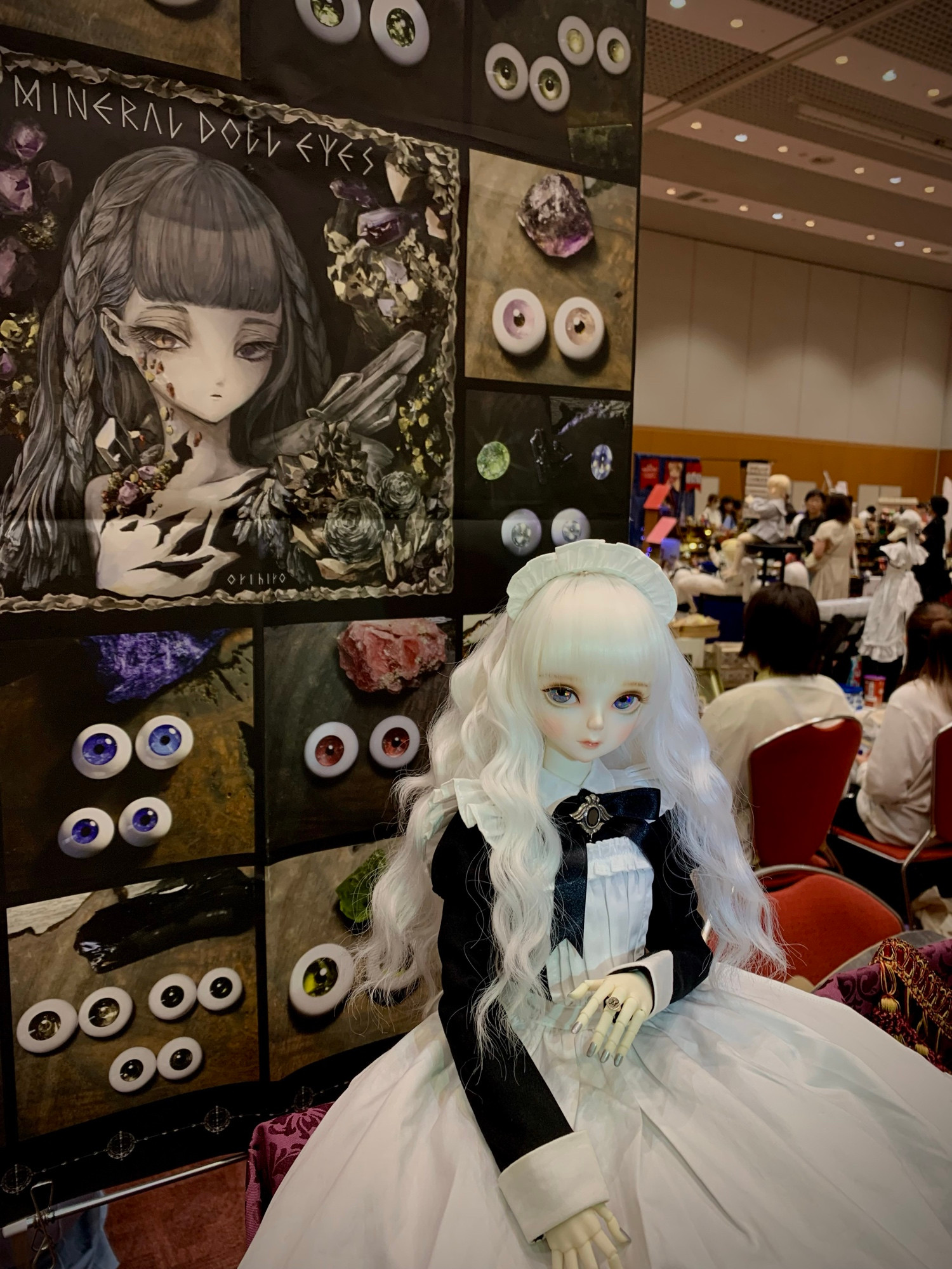 和風　創作人形 20周年記念 再会・横濱浪漫館 コルメキッサ 創作人形 bjd 絵画