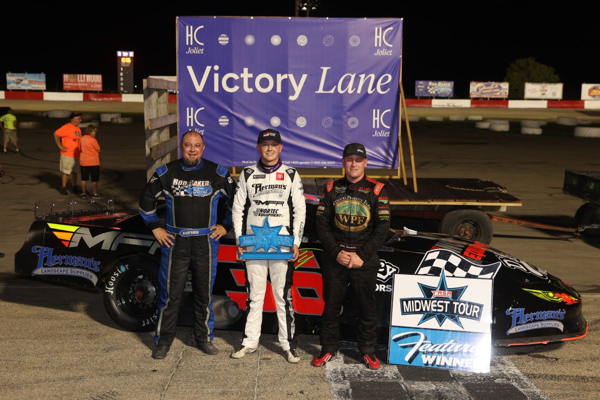 🏆 <a href="/TyFredrickson36/">Ty Fredrickson</a>'s young super late model career can check off another box, a victory in the ASA Midwest Tour by winning the 37th running of the Wayne Carter Classic 100 at Grundy County Speedway.

Story &amp; Results: starsnationaltour.com/ty-fredrickson…

#ASAMT 🏁