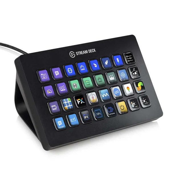 TakashiZeroVT's tweet photo. An item on my Throne wishlist just got fully funded: Elgato Stream Deck XL - Advanced Stream Control with 32 Customizable LCD Keys, for Windows 10 and macOS 10.13 or Later (10GAT9901) - Gear 32 Keys. Thank you! https://t.co/gTZ4kEFC36 #Wishlist #Throne https://t.co/TYd1xw9mqj