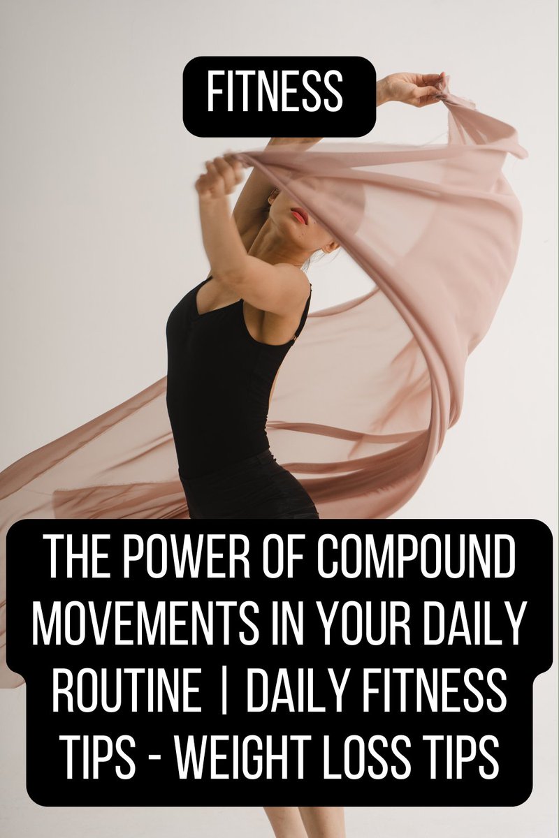 Shoppiworld99's tweet image. The Power of Compound Movements in Your Daily Routne... …ilyfitnessweightlosstips.blogspot.com/2025/08/the-po… #CompoundMovements #FunctionalFitness #EfficientWorkout #FullBodyStrength #StrengthTraining #DailyExercise #NoExcusesWorkout #HomeWorkout #FitnessAnywhere #MovementMatters #StrengthForLife