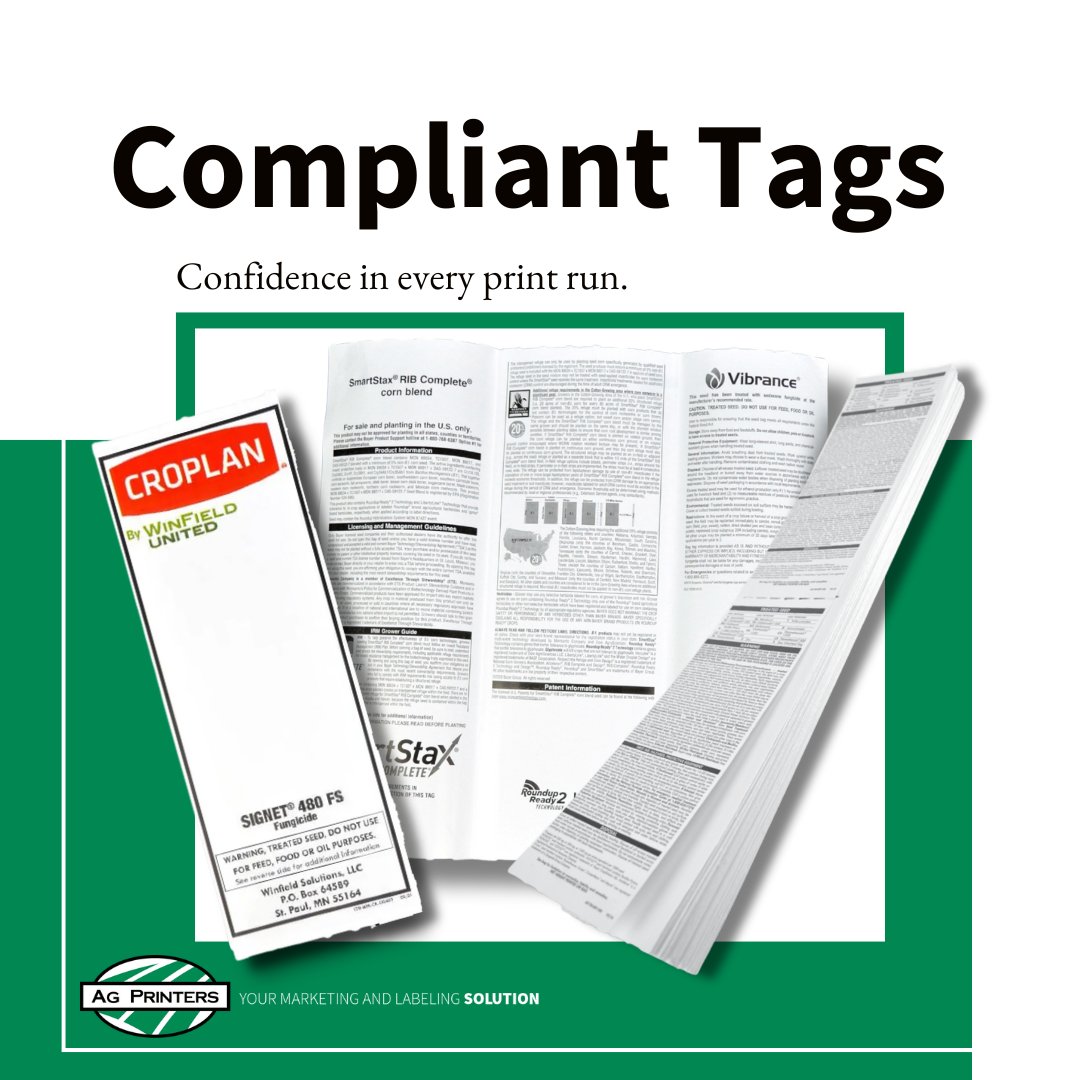 Bag tags aren’t one-size-fits-all. They’re one-size-fits-right.

We navigate labeling requirements and keep your brand front and center. 

Want fewer headaches at the bagging line? Let’s discuss tags that work as hard as you do.