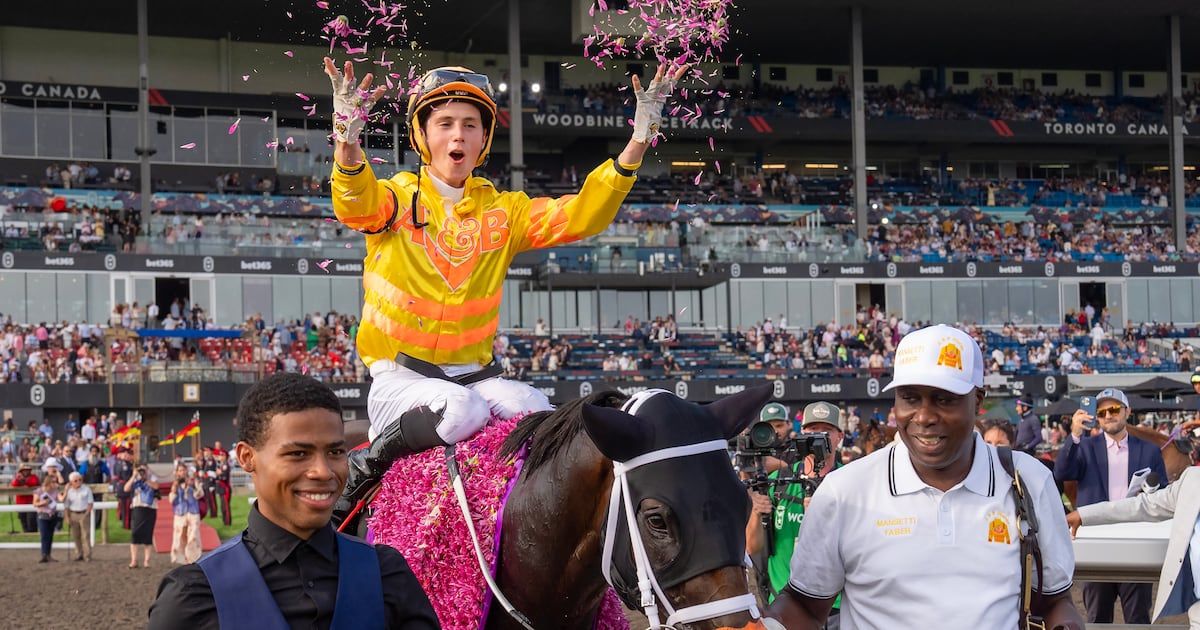 Apprentice jockey Pietro Moran guides Mansetti to $1-million King’s Plate victory cp24.com/news/sports/20…