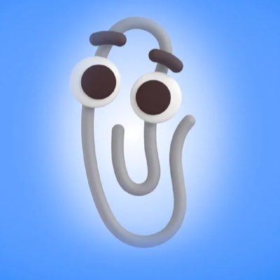 NelsonT70's tweet photo. #NewProfilePic #clippy #clippymovement https://t.co/miic5ZcL6g