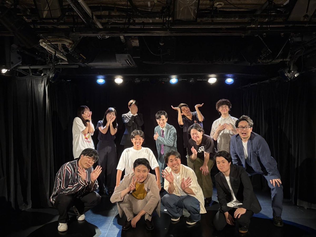 【終演】
三三五五ノ拾玖ありがとうございました！
来月は8/31(日)！同じ場所・時間でお待ちしております！

と、7/27のライブ後に送るのをすっかり忘れておりました。誠に申し訳ありません。次の回の前なのでセーフとさせてください。