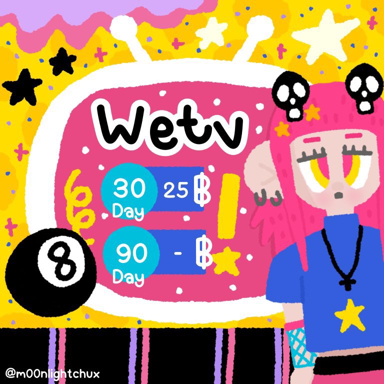 m00nlightchux's tweet photo. ✶ 🍅 ꒰ wetv vip 30 days ꒱ 🍅 ✶ 

🎱หาร 4 -> 25฿ 🍧

🎱 หาร 2 -> 45฿ 🍧(จอไม่ชน)

🫙 เจอจอชนมีจอสำรองให้ตลอดงับ มีของพร้อมส่งค้าบ ส่งไวม้ากก🧃

⌗ 𓈒𓈒 ask &amp; buy 🥛DⓂ️ or https://t.co/wYW0a5kKQN 🫐

#หารวีทีวี #หารwetv #หารwetvvipราคาถูก #หารwetvราคาถูก #หารวีทีวีราคาถูก https://t.co/hj4gILZyuU