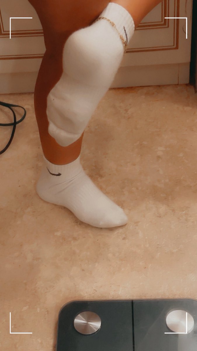 Just finished my workout these socks are nasty and sweaty who’s ready to sniff them ?