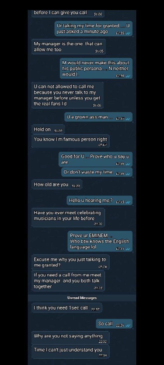 Shhhtfup83's tweet photo. @Eminem some nut bag tryna pull up like he's EM .... PlZZZ BIATCH LIKE I CANT TELL BS FROM THE REALEST ... LMFAOO https://t.co/M6ZZkXjrBv