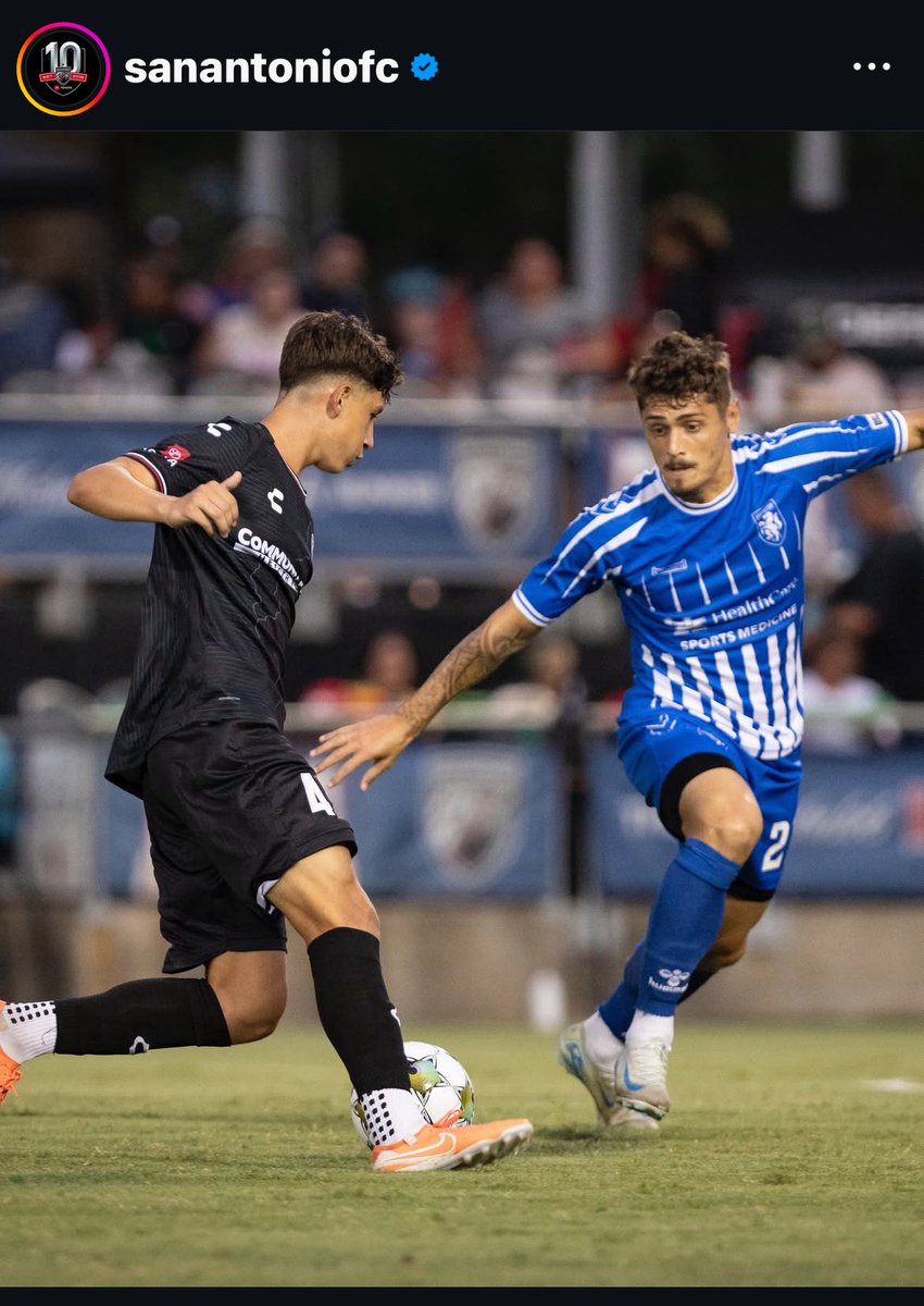 SAFCProAcademy's tweet photo. Development 🤝 Opportunity 

Valuable 1st team @uslchampionship minutes for U18 Leo Urrutia (starting XI) and U17 Landry Walker vs Lexington SC #ourfuture #defend210 https://t.co/1P1zoD93Oj
