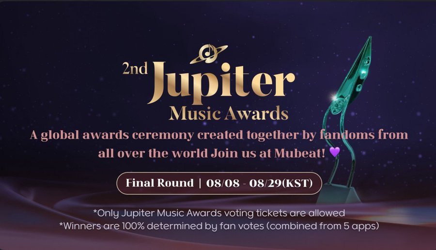 📣JUPITER MUSIC AWARDS 2025 FINAL
Female Artiste of the Year
VOTE FOR #YEJI
Blackhearts, spread the news! We need more people voting!

🗓️ AUG 8 - 29, 12:59PM KST
🎯 Goal: Rank #1

🗳️ Vote on:
muniverse.io
Mubeat
Picnic
Fancast
My1Pick