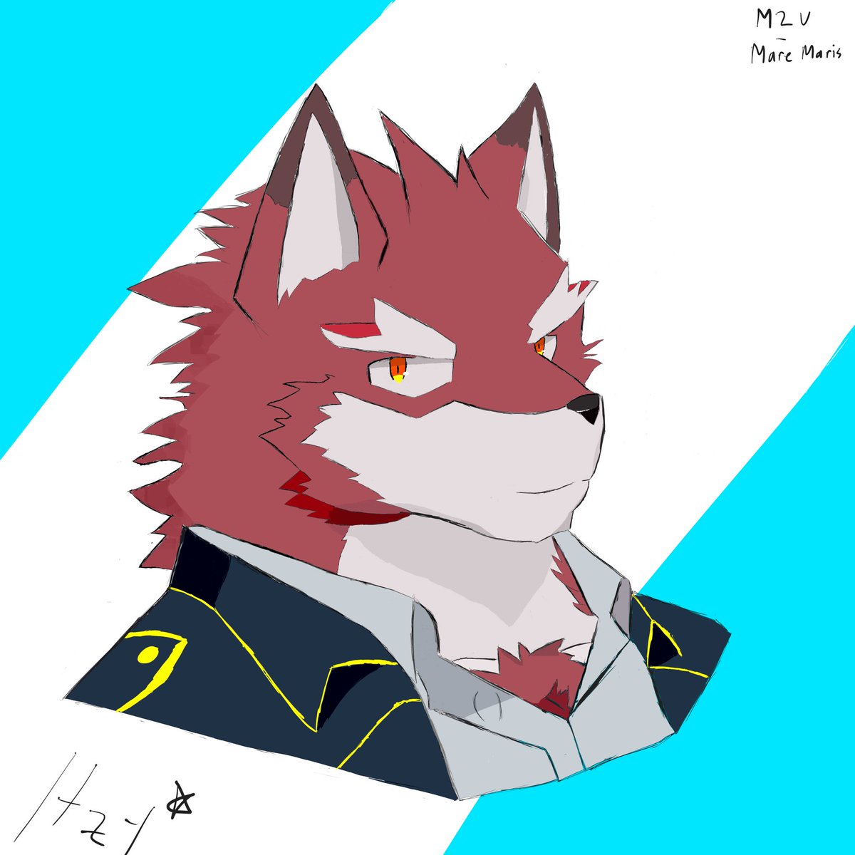 Diederich - Man o' the sea 🐺⚓

#KnightsCollege
#ナイツカレッジ
#furry