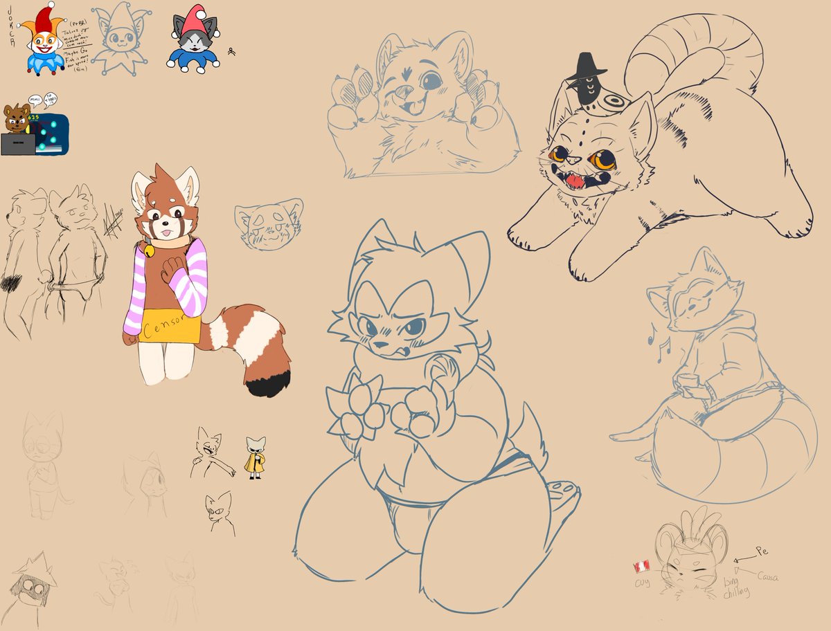 Drawing session ft: <a href="/Bearusu_Myo/">Myo Bearusu</a> <a href="/youshouldoit/">Manchas</a> <a href="/Livelyapio_/">Livelyapio</a>