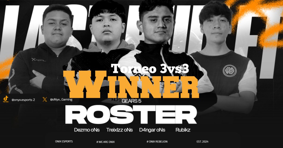 oNyx_Gaming84's tweet image. El Primer lugar se queda en casa, gracias chicos por su gran esfuerzo y compromiso.
ONYX oNs se impone ante Lanchas de Soler llevándose la Final en un 3-0
@axpulls
@ECurgo
@TitoDezmo
@Treiixlz
@sRubikz