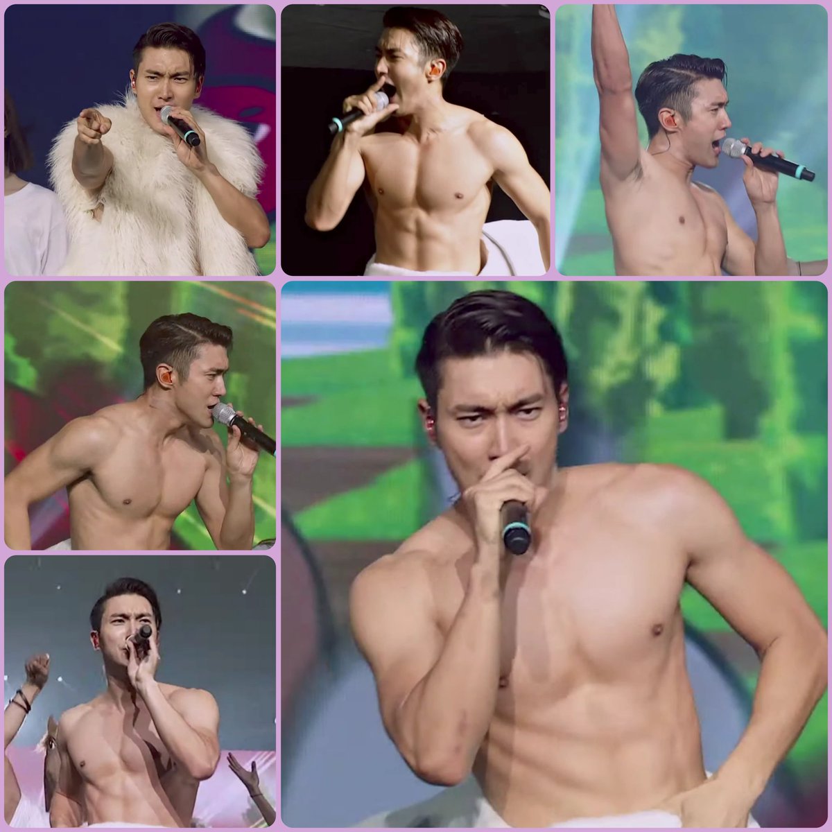 OrangeMacaron2's tweet image. 野生馬🐴シウォンさん💜🫣😆
#SIWON
#SUPERJUNIOR
#SUPERSHOW6