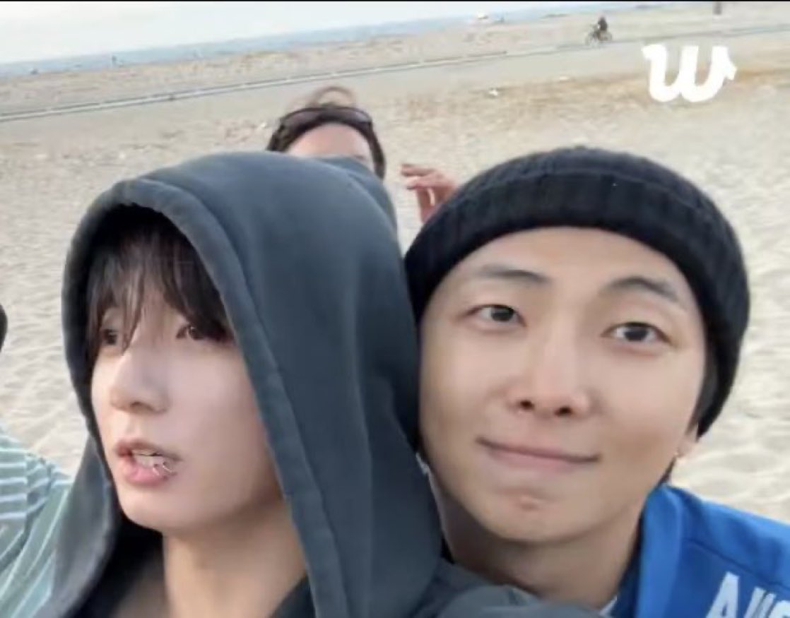 jungkook playin it very cool and regular. chill asf