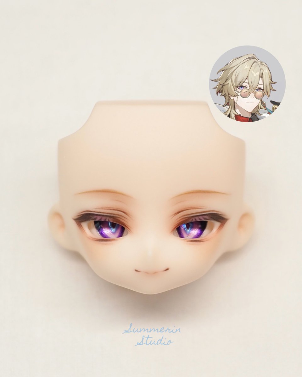 summerin_studio's tweet photo. ✨[ Face-up Commission ]

🦚 Character: Aventurine
🩵Size: OB11+

🕊️#summerin_studio
#commissionTH #commission #custom #nendoroid #customnendoroid #ob11 #オビツ11 #faceup #bjdfaceup #Aventurine #ตลาดนัดด๋อย #ตลาดนัดbjd #ตลาดนัดรางดาว #ตลาดนัดHonkaiStarRail https://t.co/4VmcNL42ur