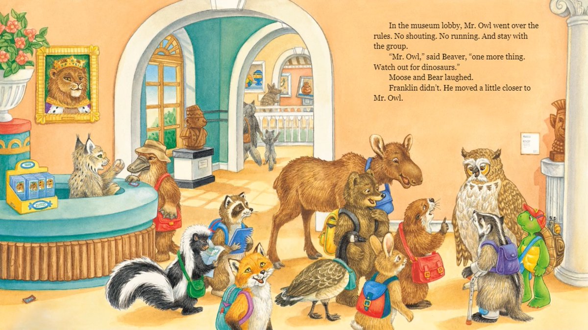 GregBruhl3's tweet image. Platypus and Armadillo from Franklin&apos;s Class Trip the Book
#FranklinTheTurtle