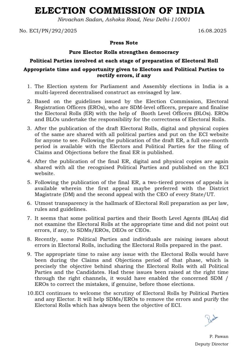 SANJAY HEGDE (@sanjayuvacha) on Twitter photo .<a href="/ECISVEEP/">Election Commission of India</a> You have one job, to conduct free and fair elections. This press release admits your failure but blames political parties for your mistakes. Would love to see this on affidavit. .<a href="/ECISVEEP/">Election Commission of India</a> You have one job, to conduct free and fair elections. This press release admits your failure but blames political parties for your mistakes. Would love to see this on affidavit.