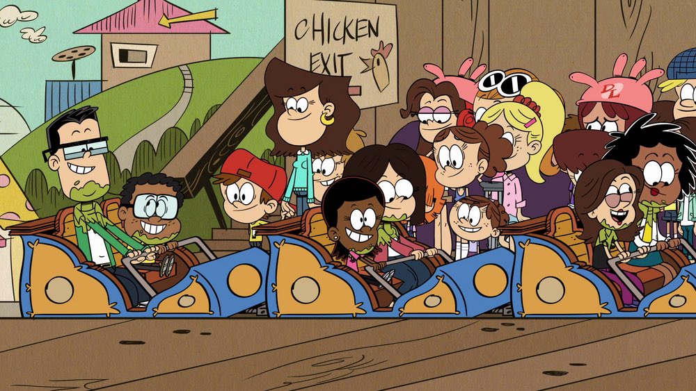 jdlomboy's tweet image. The passengers are riding in coaster 🎢! #NationalRollerCoasterDay #TheLoudHouse