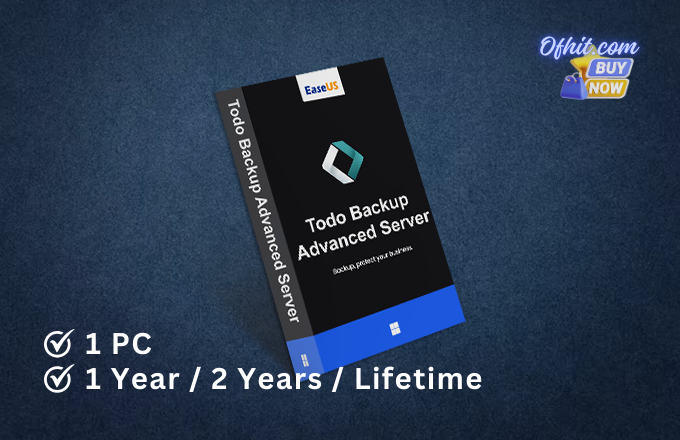 ofhitdesk's tweet image. Get EaseUS Todo Backup Advanced Server License Key from Ofhit.com 🔑
✔️ Genuine &amp;amp; Authorized | ✔️ Best Price

1Y-$239.99 | 2Y-$299.99 | Lifetime-$329.99

👉 ofhit.com/product/easeus…

#EaseUS #ServerBackup #Ofhit