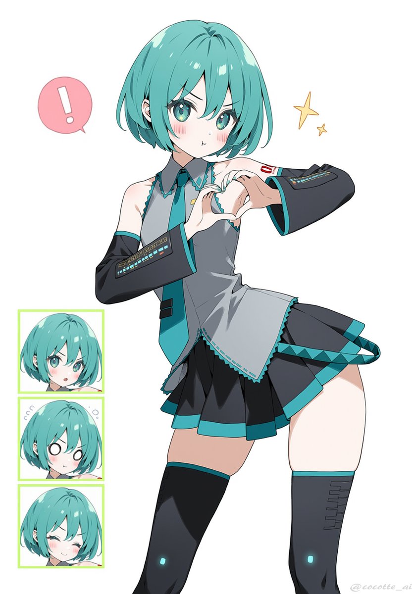 #初音ミク　ボブカットミクさん