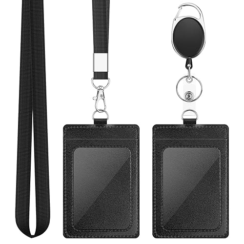 I just received DUPENCD 2 Pack Badge Holders, Vertical PU Leather ID Badge Card Holder with Detachable Neck Lanyard Strap and Retractable Badge Reel ID Card Holders Set from Elias via Throne. Thank you! throne.com/rotpaws #Wishlist #Throne