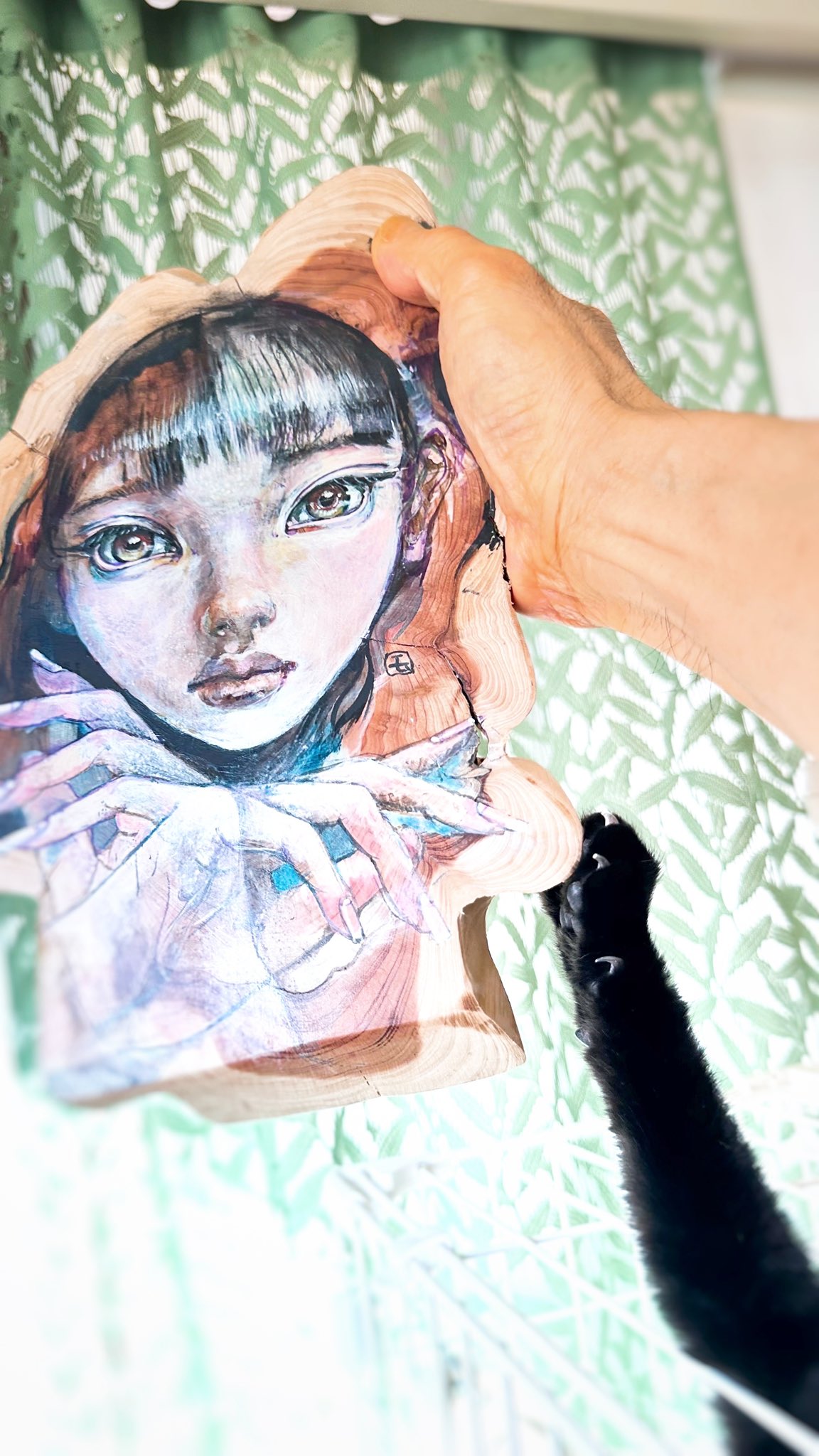 水彩画「瞳」 How to paint an eye. - YouTube
