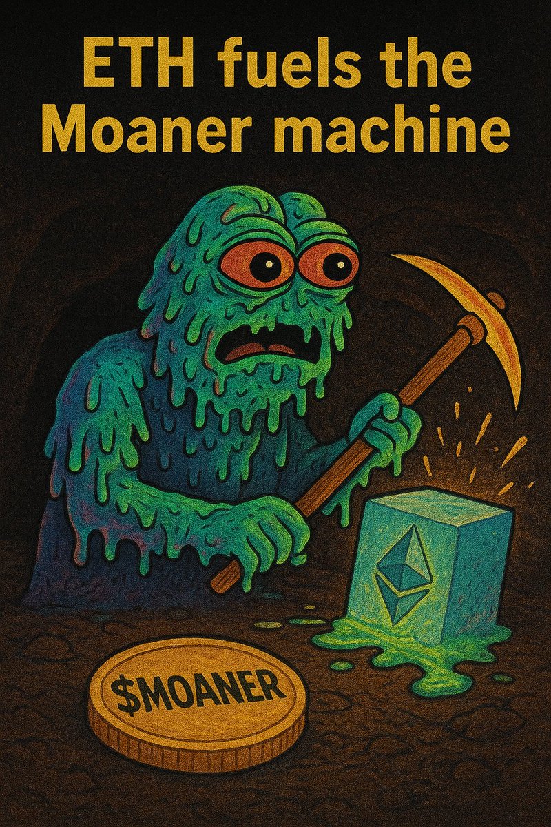 QMemechanicss's tweet photo. $ETH fuels $MOANER

@CuppetCrypt @Korra432 @sokka432

#MoanerOG #MattFurie #memefi #WeiboGala2025 #Ethereum #cto
#MoanerMemeContest https://t.co/XEtNneeoMz