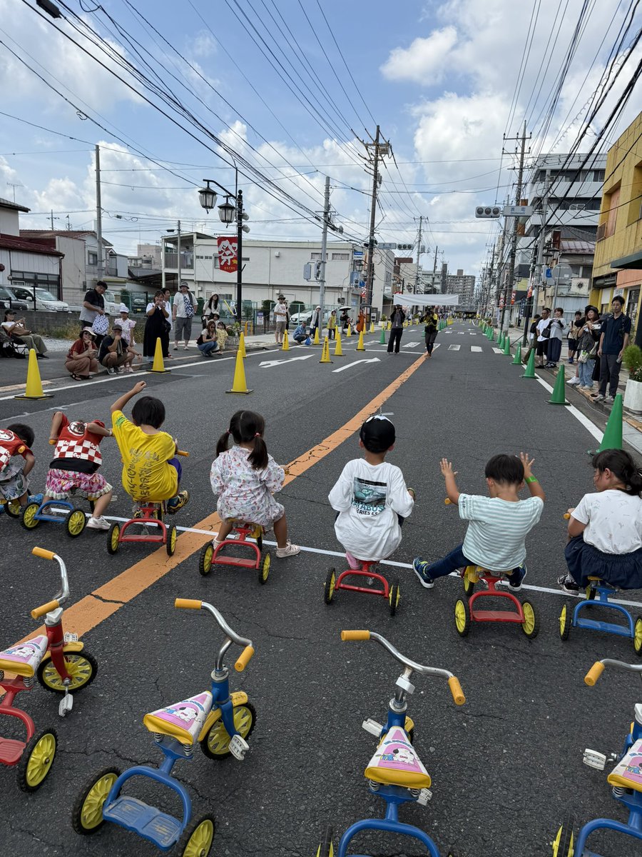 ひたちなか祭り盛り上がってきました🙌
#ひたちなか祭り #ひたちなか市 #祭り #三輪車レース