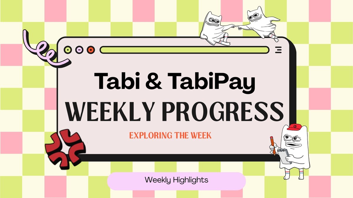 Weekly Progress – 💢 Tabi &amp; TabiPay

1. Genesis Deposit Event Launch
 This week, Tabichain officially kicked off the Genesis Deposit Event, a major step toward bootstrapping liquidity for the ecosystem.

The event is structured into six phases:
  - Deposit Phase (1–3): Users