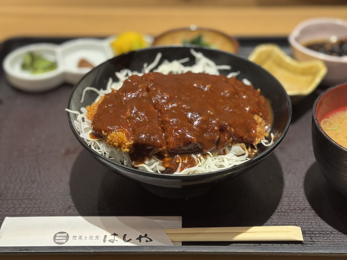 reysorukat's tweet photo. 岡山駅でデミ「勝つ」丼を食べて戻りました。 https://t.co/wACyY4ea6n