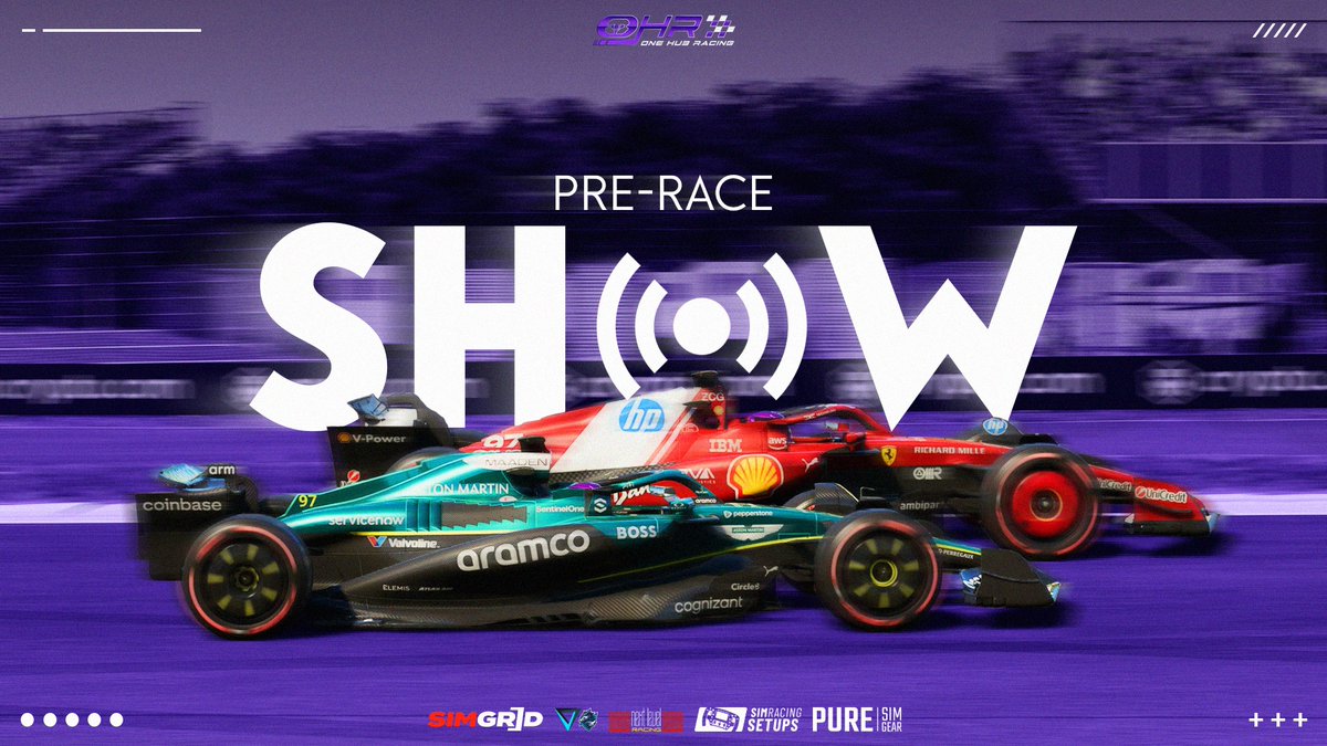 One Hub Racing 🏁 (@onehubracing) on Twitter photo NOW LIVE 🖥️
Pre Race Talk Show
Watch LIVE 📺 twitch.tv/onehubracing
Join us as we host interviews, run the <a href="/SimRacingSetups/">Sim Racing Setups</a> Hotlap and all sorts of info ahead of todays race 🏁
Hosts: @jessgames95 and <a href="/JCoL_98/">Jack / JCoL</a>
#NowLive #WatchLive NOW LIVE 🖥️
Pre Race Talk Show
Watch LIVE 📺 twitch.tv/onehubracing
Join us as we host interviews, run the <a href="/SimRacingSetups/">Sim Racing Setups</a> Hotlap and all sorts of info ahead of todays race 🏁
Hosts: @jessgames95 and <a href="/JCoL_98/">Jack / JCoL</a>
#NowLive #WatchLive