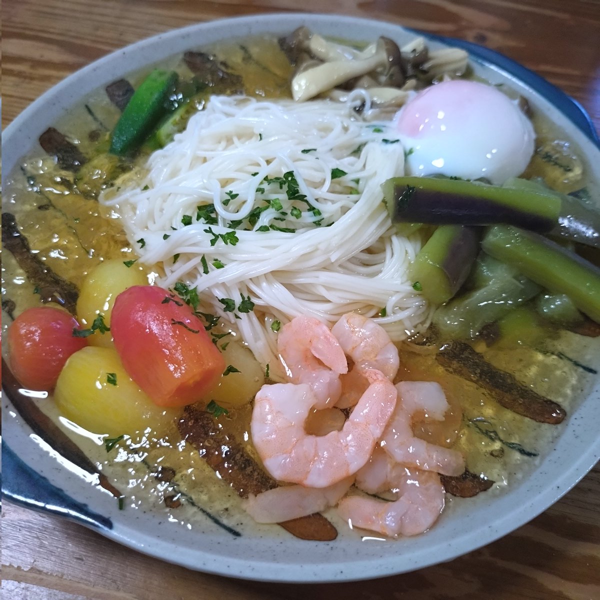 ジュレ素麺とした