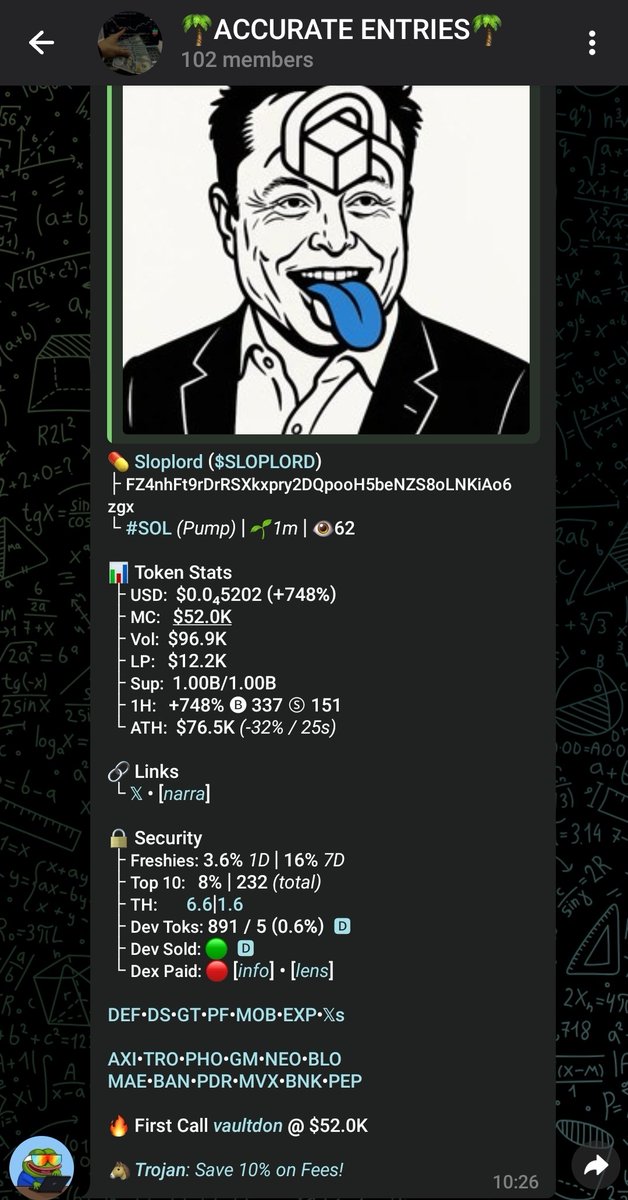 vaultdon's tweet image. #Aped on $SLOPLORD
Ca!!

FZ4nhFt9rDrRSXkxpry2DQpooH5beNZS8oLNKiAo6zgx