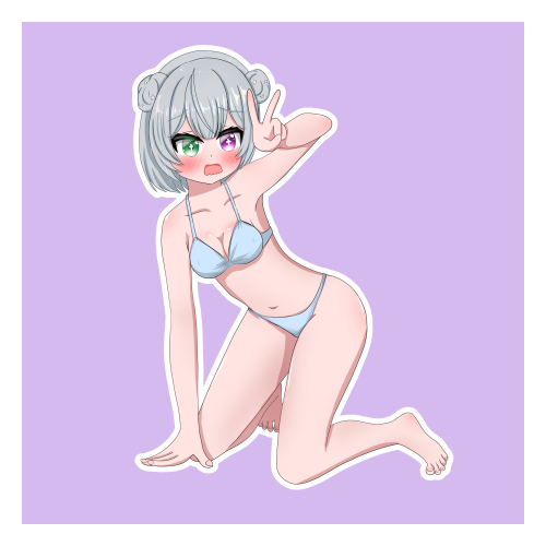 「新髪型もいろいろあってよいですね #べるのアトリエ」|八草🎶🌿新人Vtuberのイラスト