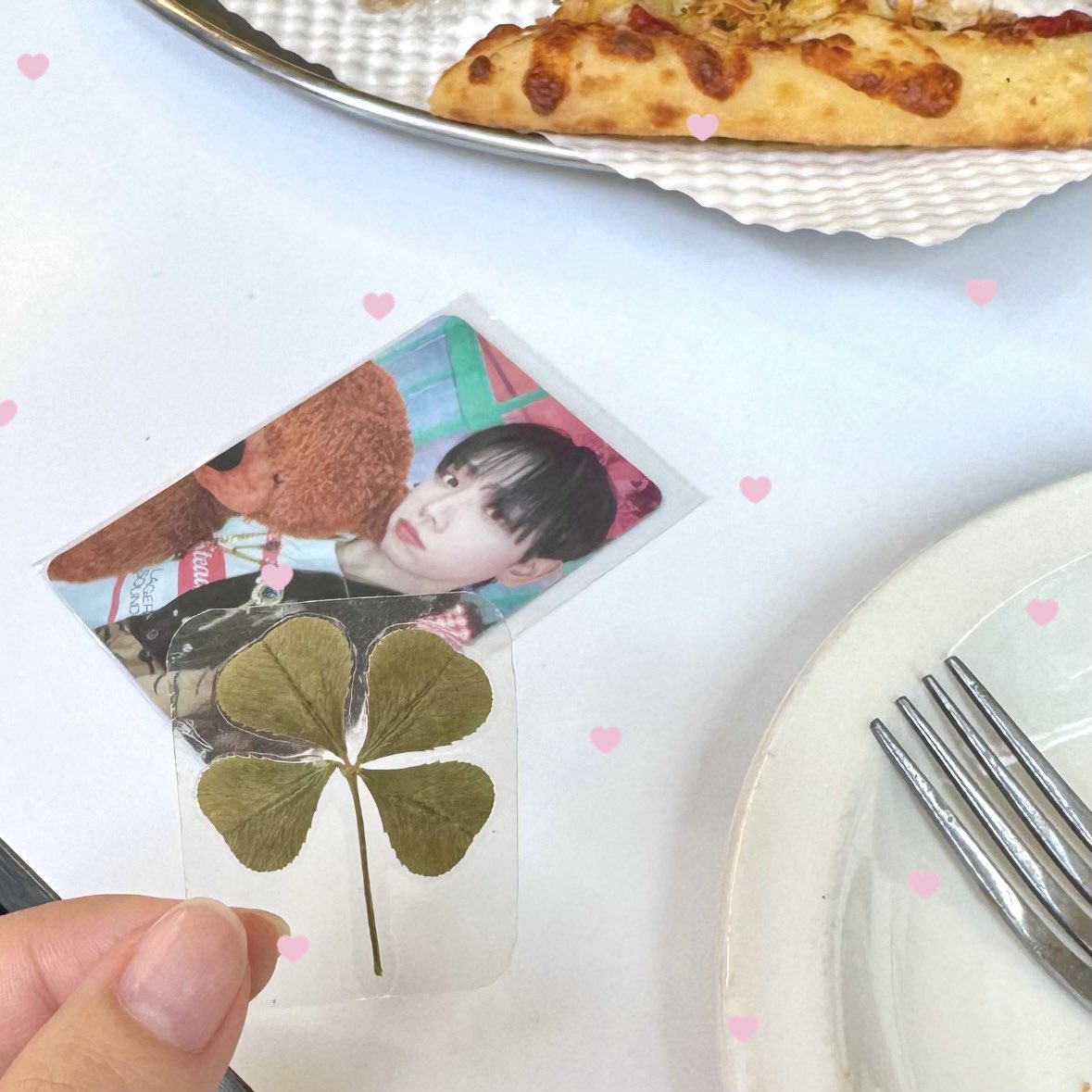 달콤한 여자가 준 수제 행운 🍀