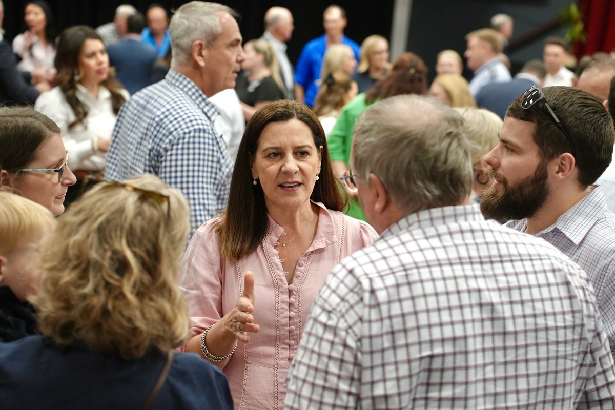 Deb Frecklington MP (@debfrecklington) on Twitter photo Thanks Emerald for having us! 👋
Community Cabinet was up north today in <a href="/SeanDillonMP/">Sean Dillon</a>’s electorate – and we’re making sure that the locals’ voices are heard.
We’re all about delivering for every Queenslander in every region of our great state. Thanks Emerald for having us! 👋
Community Cabinet was up north today in <a href="/SeanDillonMP/">Sean Dillon</a>’s electorate – and we’re making sure that the locals’ voices are heard.
We’re all about delivering for every Queenslander in every region of our great state.